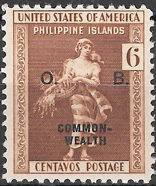 Philippine Official Stamp from 1938 - Officials