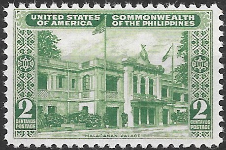 Philippine Commemorative Stamp from 1939 - 4th Anniversary of National Independence