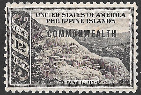 Philippine Definitive Stamp from 1940 - Commonwealth Overprints