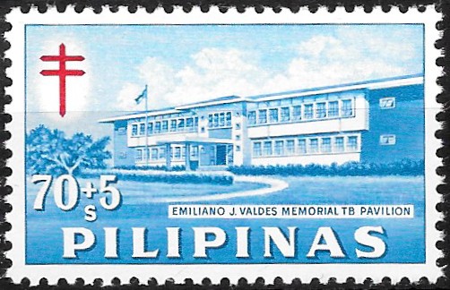 Philippine Postal Tax Stamp from 1962 - Fight against Tuberculosis