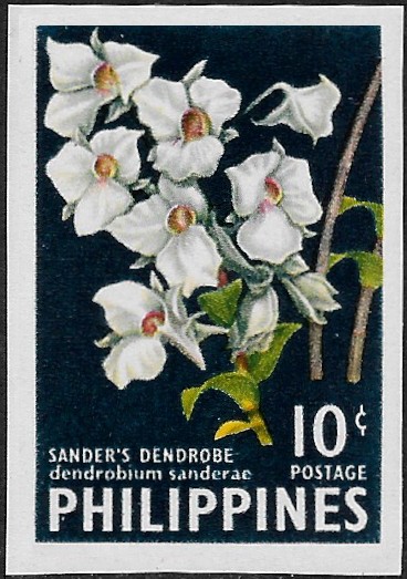 Philippine Commemorative Stamp from 1962 - Orchids