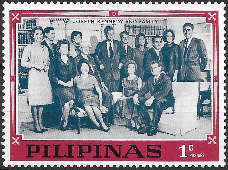 Philippine Commemorative Stamp from 1968 - Mosden Series of Unissued Kennedy Stamps (NEVER ISSUED)