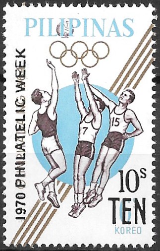 Philippine Commemorative Stamp from 1970 - Surcharges of 1970