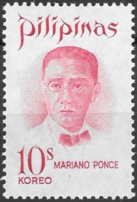Philippine Definitive Stamp from 1970 - Personalities / Portraits