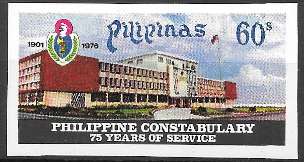 Philippine Commemorative Stamp from 1976 - Philippine Constabulary 75th Anniversary