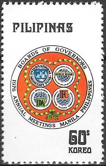 Philippine Commemorative Stamp from 1976 - Joint Annual Meeting of the Boards of Governors