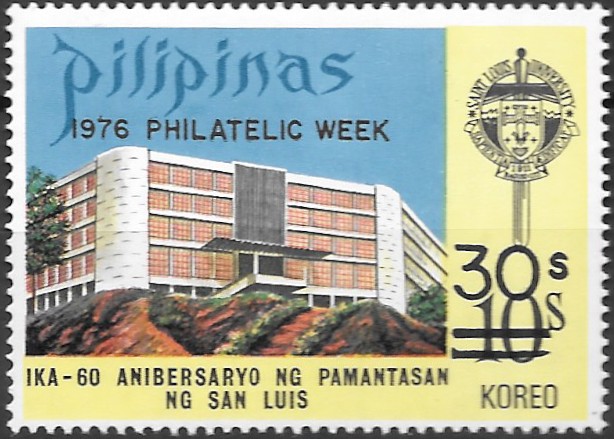 Philippine Commemorative Stamp from 1976 - Philatelic Week