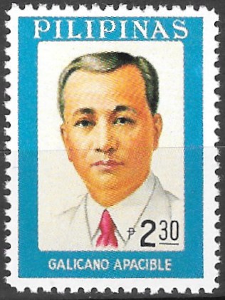 Philippine Commemorative Stamp from 1977 - Famous Filipinos
