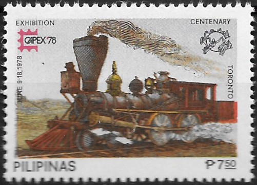 Philippine Commemorative Stamp from 1978 - International Stamp Exhibition CAPEX '78, Toronto