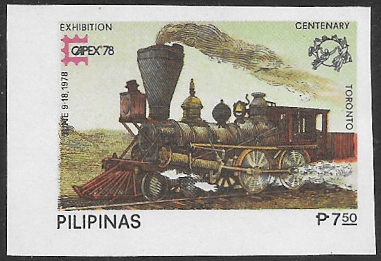 Philippine Commemorative Stamp from 1978 - International Stamp Exhibition CAPEX '78, Toronto