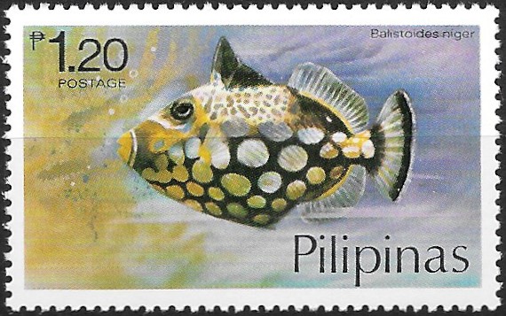 Philippine Commemorative Stamp from 1978 - Fishes