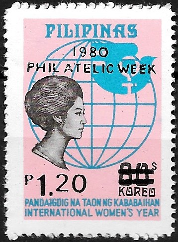 Philippine Commemorative Stamp from 1980 - Philatelic Week