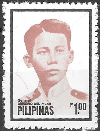 Philippine Definitive Stamp from 1981 - Patriots