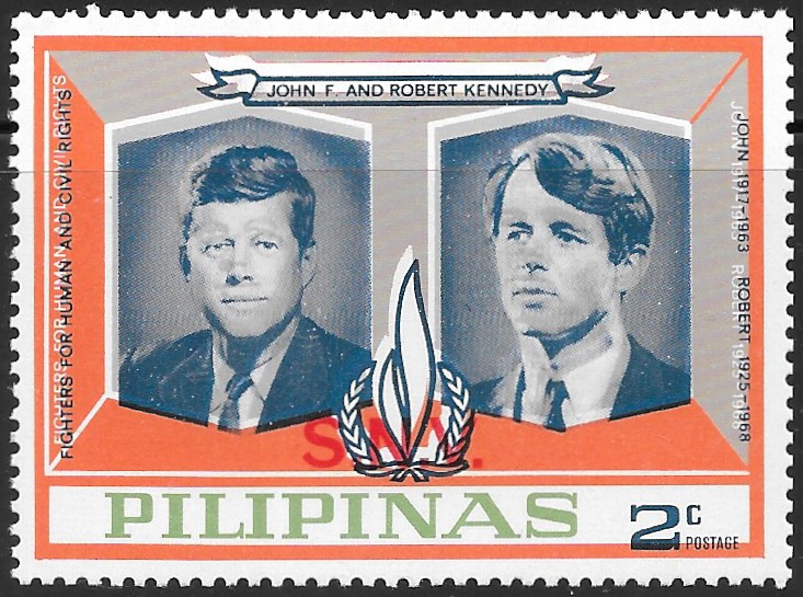 Philippines specimen stamp from 1968