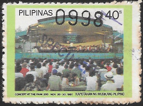 Philippines specimen stamp from 1981