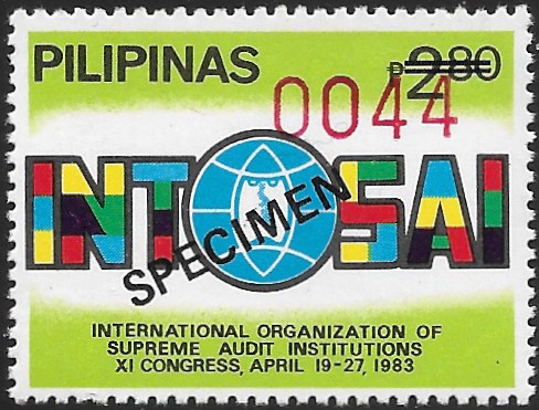 Philippines specimen stamp from 1983
