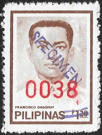 Philippines specimen stamp from 1984