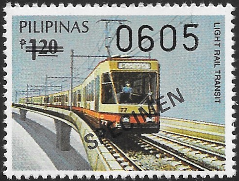 Philippines specimen stamp from 1984