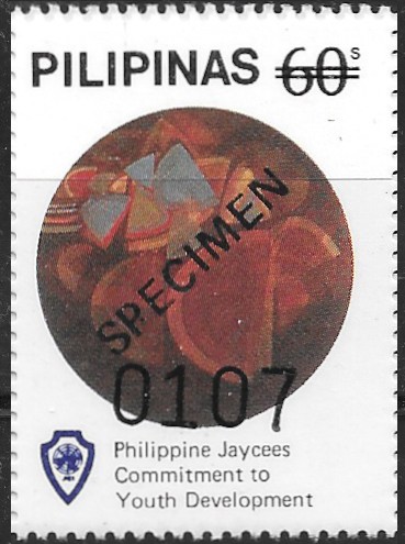 Philippines specimen stamp from 1984