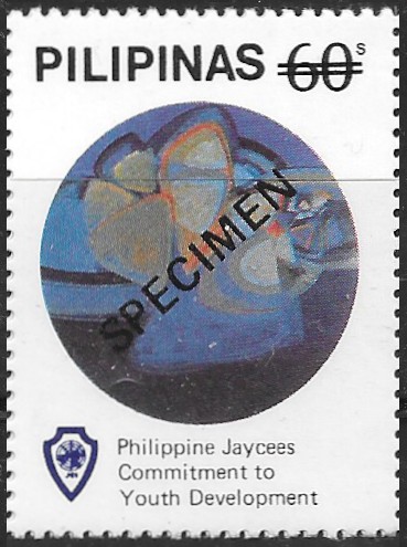 Philippines specimen stamp from 1984