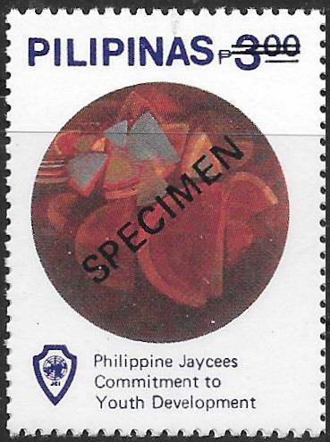 Philippines specimen stamp from 1984