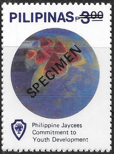 Philippines specimen stamp from 1984