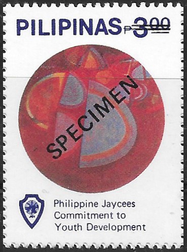 Philippines specimen stamp from 1984