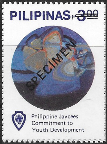 Philippines specimen stamp from 1984