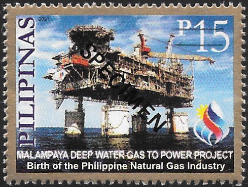 Philippines specimen stamp from 2001