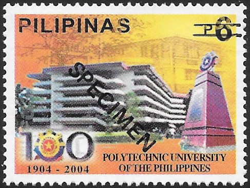 Philippines specimen stamp from 2004