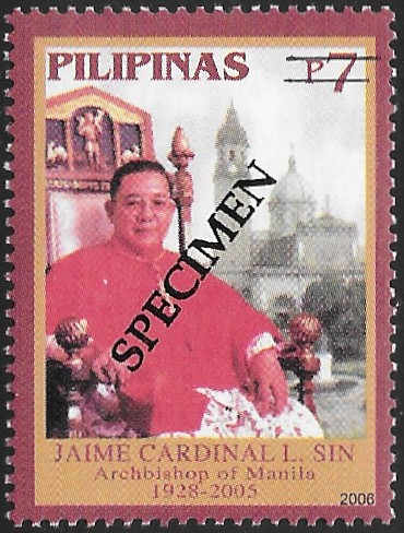 Philippines specimen stamp from 2006