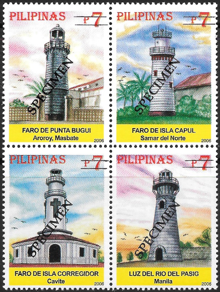 Philippines specimen stamp from 2006