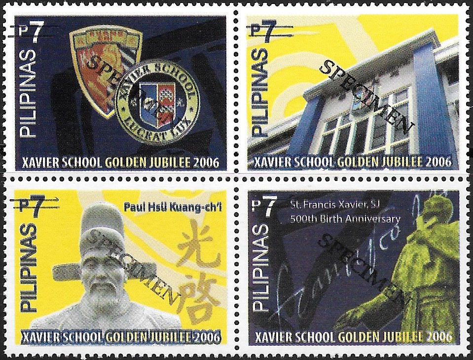 Philippines specimen stamp from 2006