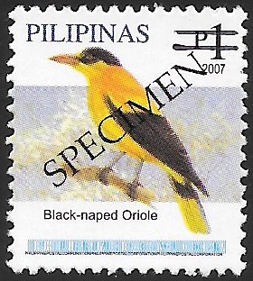Philippines specimen stamp from 2007