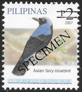 Philippines specimen stamp from 2007