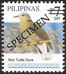 Philippines specimen stamp from 2007