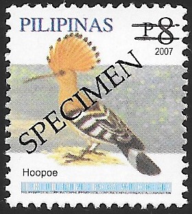 Philippines specimen stamp from 2007