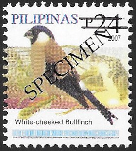 Philippines specimen stamp from 2007