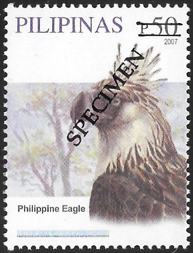Philippines specimen stamp from 2007