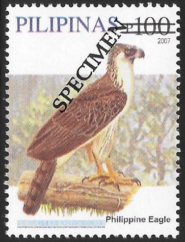 Philippines specimen stamp from 2007