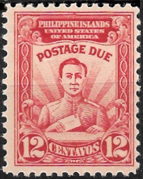 Philippine Postage Due Stamp from 1928 - Postage Due Stamps