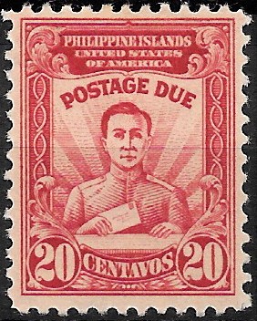 Philippine Postage Due Stamp from 1928 - Postage Due Stamps