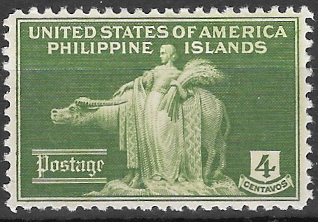 Philippine Definitive Stamp from 1935 - Paintings