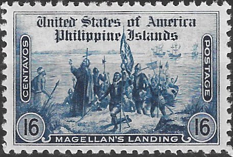 Philippine Definitive Stamp from 1935 - Paintings