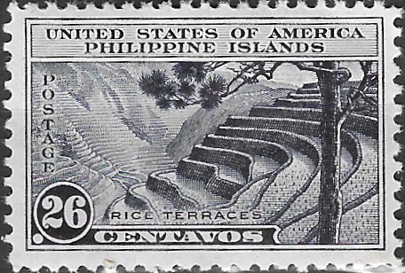 Philippine Definitive Stamp from 1935 - Paintings