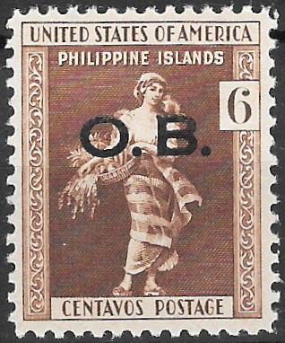 Philippine Official Stamp from 1935 - Officials