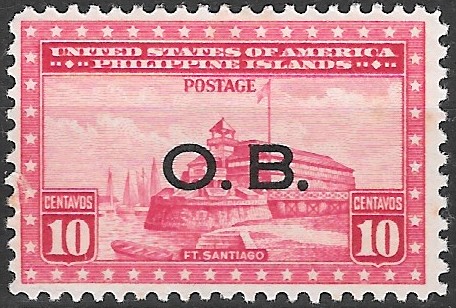Philippine Official Stamp from 1935 - Officials