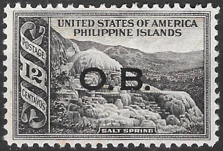 Philippine Official Stamp from 1935 - Officials