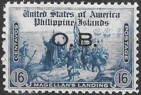 Philippine Official Stamp from 1935 - Officials