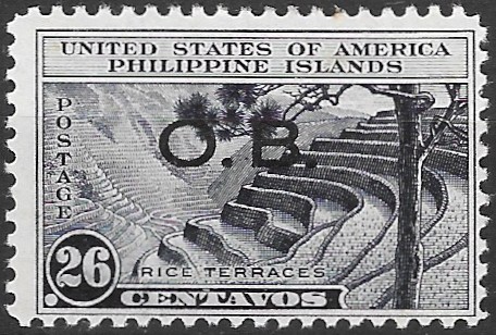 Philippine Official Stamp from 1935 - Officials
